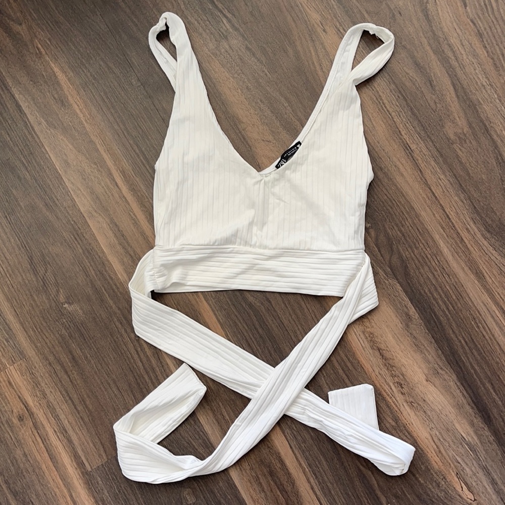 Zara Wrap Crop top